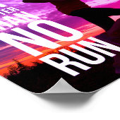 inspirierendes Zitat weißes Typografie-Mädchen Poster (Ecke)