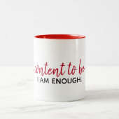 inspirierendes Zitat zur weißen Tasse (Mittel)