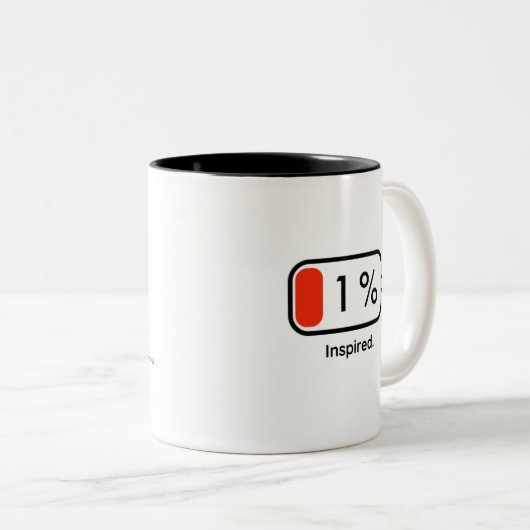Inspiriert 1pc - Tasse (VorderseiteRechts)