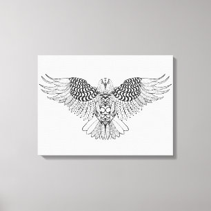 Inspiriert Adler 2 Leinwanddruck