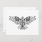 Inspiriert Adler 2 Postkarte (Vorne/Hinten)