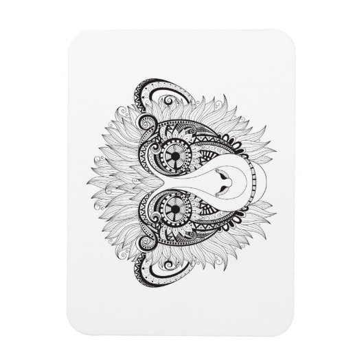 Inspiriert Affe Magnet (Vertikal)