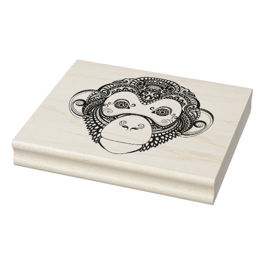 Inspiriert Affendesign Gummistempel (Stempel)