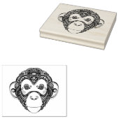 Inspiriert Affendesign Gummistempel (Stempel)