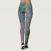 Inspiriert Alkohol am Meer Abstrakt Leggings (Rückseite)