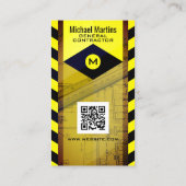 Inspiriert Bauzone  Visitenkarte (Rückseite)