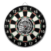 Inspiriert Bier Zielort Dartscheibe (vorne)