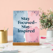 Inspiriert Bleibe bleibe Acrylschild (Hochzeit)