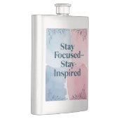 Inspiriert Bleibe bleibe Flachmann (Rechts)