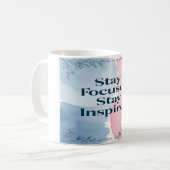Inspiriert Bleibe bleibe Kaffeetasse (Vorderseite Links)