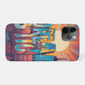 Inspiriert bleibe - Motivierend und aufwerbende De Case-Mate iPhone Hülle (Rückseite (Horizontal))