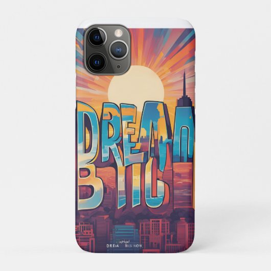 Inspiriert bleibe - Motivierend und aufwerbende De Case-Mate iPhone Hülle (Rückseite)