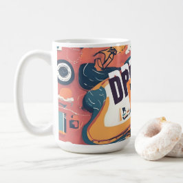 Inspiriert bleibe - Motivierend und aufwerbende De Kaffeetasse