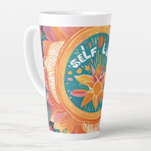 Inspiriert bleibe - Motivierend und aufwerbende De Milchtasse (Linke Ecke)