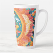 Inspiriert bleibe - Motivierend und aufwerbende De Milchtasse (Rechts)