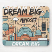 Inspiriert bleibe - Motivierend und aufwerbende De Mousepad (Vorne)