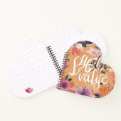 Inspiriert bleibe - Motivierend und aufwerbende De Notizblock (Innenseite)