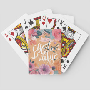 Inspiriert bleibe - Motivierend und aufwerbende De Spielkarten