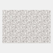 Inspiriert Blockdruck Geschenkpapier Set (Vorderseite 3)