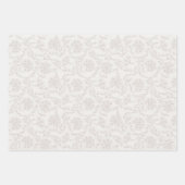 Inspiriert Blockdruck Geschenkpapier Set (Vorderseite)