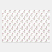 Inspiriert Blockdruck Geschenkpapier Set (Vorderseite)