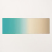 Inspiriert Design mit Monogramm und Name Yogamatte (Rückseite (Horizontal))