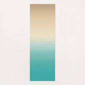 Inspiriert Design mit Monogramm und Name Yogamatte (Rückseite)