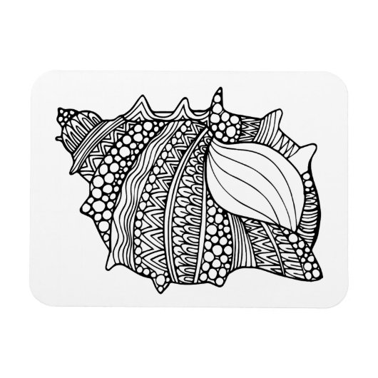 Inspiriert Doodle Magnet (Horizontal)