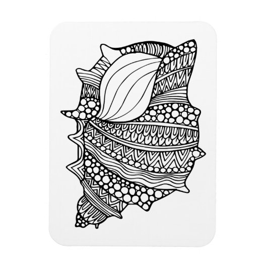 Inspiriert Doodle Magnet (Vertikal)