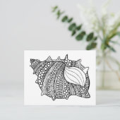 Inspiriert Doodle Postkarte (Stehend Vorderseite)
