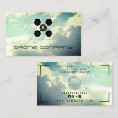 Inspiriert Drohnendienste Visitenkarte (Vorne/Hinten)