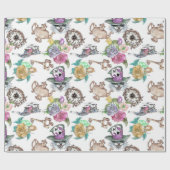 Inspiriert durch Alice im Wunderland Geschenkpapier (Flach)