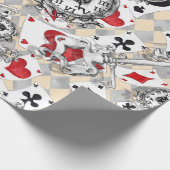 Inspiriert durch Alice im Wunderland Geschenkpapier (Ecke)