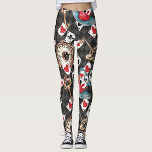 Inspiriert durch Alice im Wunderland Leggings