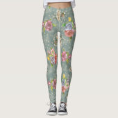 Inspiriert durch Alice im Wunderland Leggings (Vorderseite)