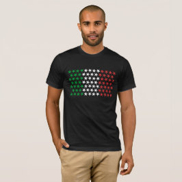 Inspiriert durch italienische Flagge. T-Shirt