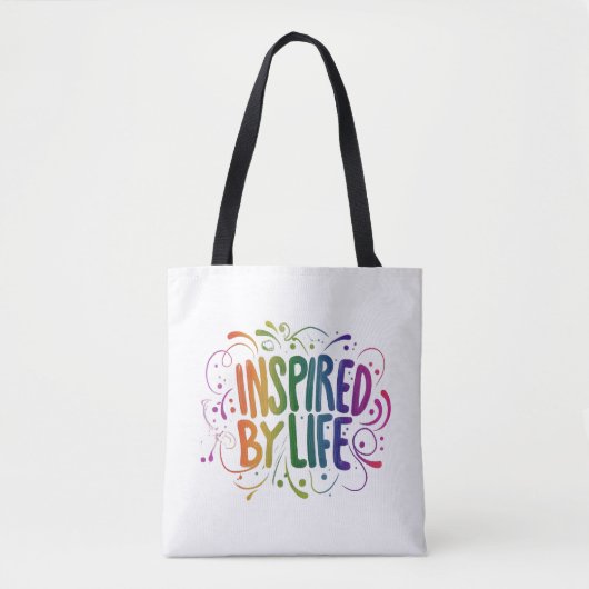 Inspiriert durch Leben - Schulterkrankung Tasche (Vorderseite)