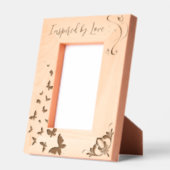 Inspiriert durch Liebe Butterfly Geätzte Rahmen (Links)