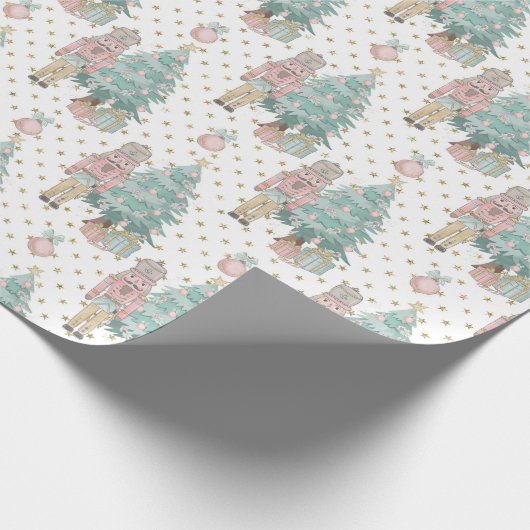 Inspiriert durch Nutcracker Weihnachtswrapping Pap Geschenkpapier (Ecke)