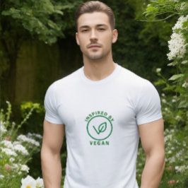 Inspiriert durch Veganen T - Shirt
