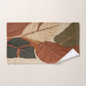 Inspiriert Ebenen | Moderne Leaf-Malerei Badhandtuch Set (Handtuch)