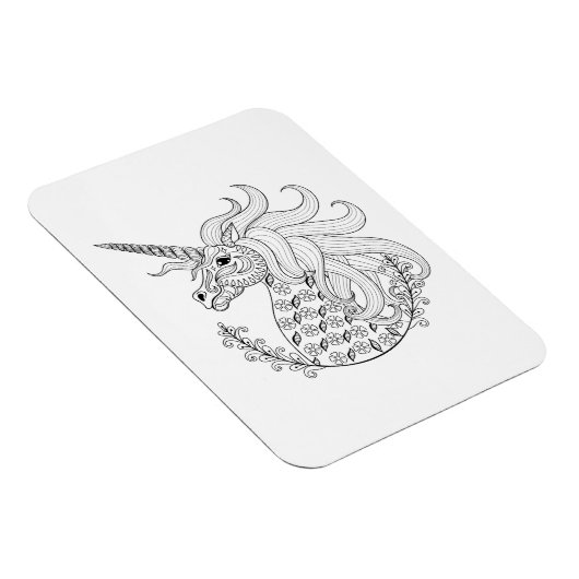 Inspiriert Einhorn Magnet (Rechte Seite)