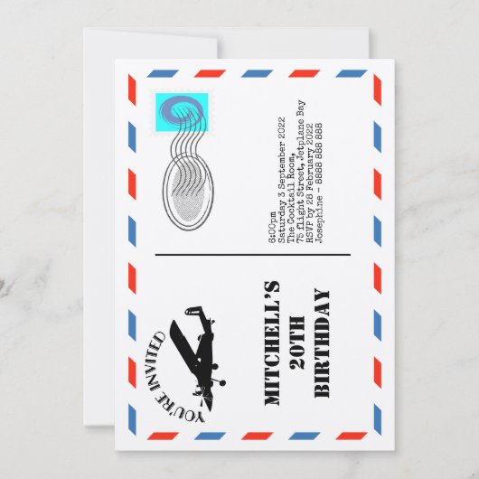 Inspiriert Einladung (Vorderseite)