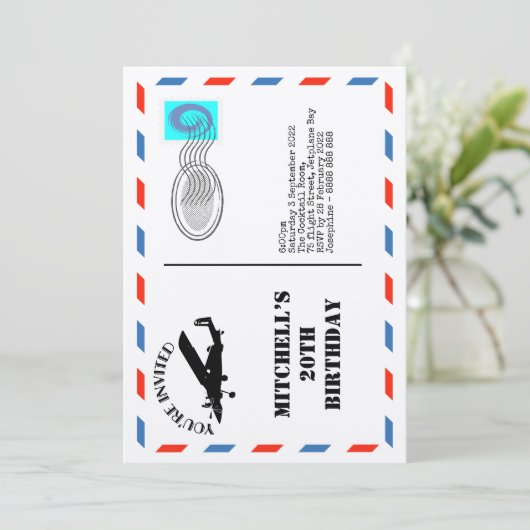 Inspiriert Einladung (Stehend Vorderseite)