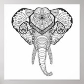 Inspiriert Elphant Head 2 Poster (Vorne)