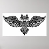 Inspiriert Eule Poster (Vorne)
