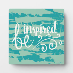 Inspiriert Fotoplatte