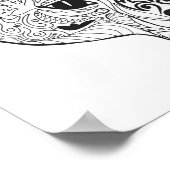 Inspiriert Fox Head 2 Poster (Ecke)