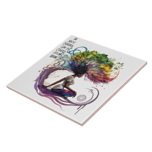 Inspiriert Frauen in Keramik-Tile Fliese (Seite)