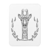 Inspiriert Giraffe Magnet (Vertikal)